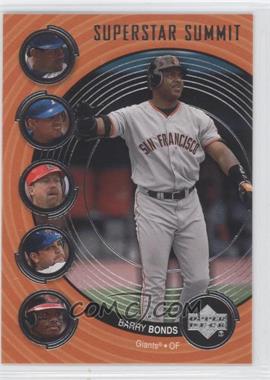 2002 Upper Deck - Superstar Summit - Series 1 #SS4 - Barry Bonds