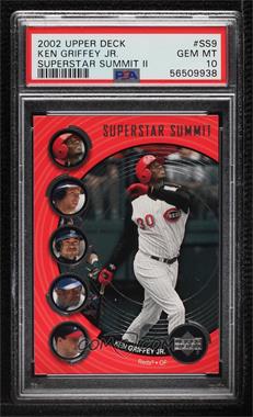 2002 Upper Deck - Superstar Summit - Series 2 #SS9 - Ken Griffey Jr. [PSA 10 GEM MT]