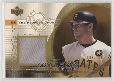 2002 Upper Deck - The People's Choice Jerseys - Gold #PJ-BG - Brian Giles /100