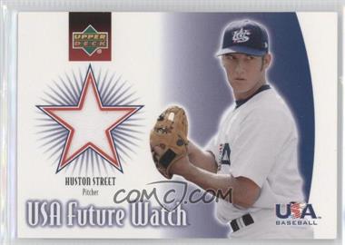 2002 Upper Deck - USA Future Watch Jerseys #US-HS - Huston Street