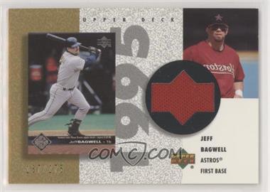 2002 Upper Deck Authentics - Retro UD Jerseys - Gold #R-JB - Jeff Bagwell /275