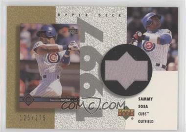 2002 Upper Deck Authentics - Retro UD Jerseys - Gold #R-SS - Sammy Sosa /275