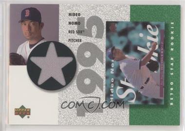 2002 Upper Deck Authentics - Retro UD Star Rookies Jerseys #SR-HN - Hideo Nomo