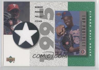 2002 Upper Deck Authentics - Retro UD Star Rookies Jerseys #SR-RP - Robert Person