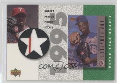 2002 Upper Deck Authentics - Retro UD Star Rookies Jerseys #SR-RP - Robert Person