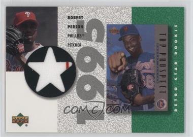 2002 Upper Deck Authentics - Retro UD Star Rookies Jerseys #SR-RP - Robert Person