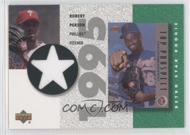 2002 Upper Deck Authentics - Retro UD Star Rookies Jerseys #SR-RP - Robert Person