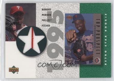 2002 Upper Deck Authentics - Retro UD Star Rookies Jerseys #SR-RP - Robert Person