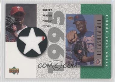 2002 Upper Deck Authentics - Retro UD Star Rookies Jerseys #SR-RP - Robert Person