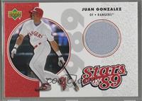 Juan Gonzalez [Noted]