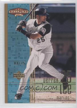 2002 Upper Deck Ballpark Idols - [Base] - Gold #159 - Derrek Lee /25