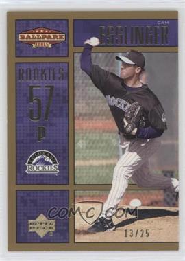 2002 Upper Deck Ballpark Idols - [Base] - Gold #240 - Cam Esslinger /25