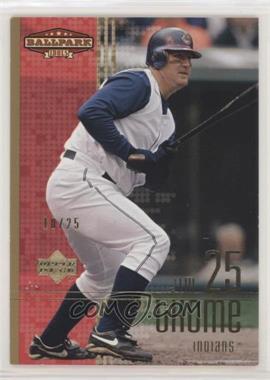 2002 Upper Deck Ballpark Idols - [Base] - Gold #25 - Jim Thome /25 [Noted]