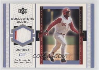 2002 Upper Deck Collectors Club Exclusive - Jerseys #JR-J - Ken Griffey Jr.