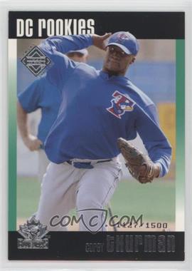 2002 Upper Deck Diamond Connection - [Base] #101 - DC Rookies - Corey Thurman /1500 [EX to NM]