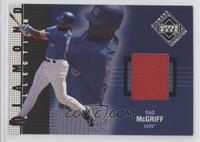 Diamond Collection Jerseys - Fred McGriff [EX to NM] #/775
