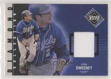 2002 Upper Deck Diamond Connection - [Base] #255 - Diamond Collection Jerseys - Mike Sweeney /775 [EX to NM]