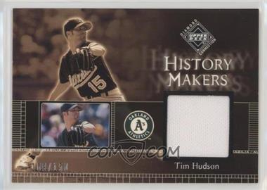 2002 Upper Deck Diamond Connection - [Base] #322 - History Makers Jerseys - Tim Hudson /150