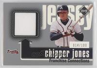 Franchise Collections Jerseys - Chipper Jones #/100