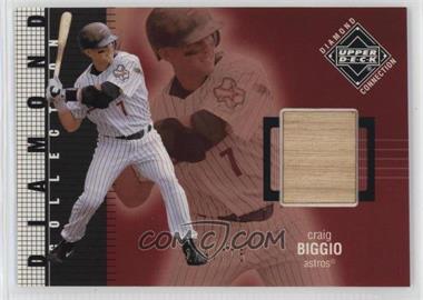 2002 Upper Deck Diamond Connection - [Base] #372 - Diamond Collection Bats - Craig Biggio /775