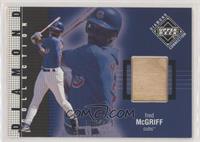 Diamond Collection Bats - Fred McGriff #/775