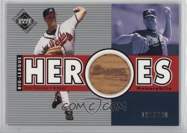 2002 Upper Deck Diamond Connection - [Base] #446 - Big League Heroes Bats - Tom Glavine /200