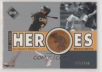 Big League Heroes Bats - Eric Chavez #/200