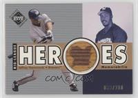 Big League Heroes Bats - Jeffrey Hammonds [Noted] #/200