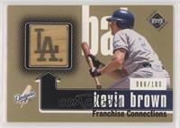 History Makers Bats - Kevin Brown #/100