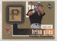 History Makers Bats - Brian Giles #/100