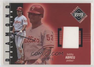 2002 Upper Deck Diamond Connection - [Base] #538 - Diamond Collection Jerseys - Bobby Abreu /775