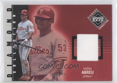 2002 Upper Deck Diamond Connection - [Base] #538 - Diamond Collection Jerseys - Bobby Abreu /775