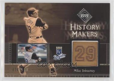 2002 Upper Deck Diamond Connection - [Base] #569 - History Makers Bats - Mike Sweeney /150