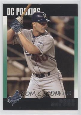 2002 Upper Deck Diamond Connection - [Base] #609 - DC Rookies - David Ross /1999