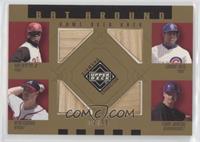 Ken Griffey Jr., Sammy Sosa, Greg Maddux, Randy Johnson #/50