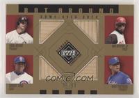 Todd Helton, Ken Griffey Jr., Sammy Sosa, Alex Rodriguez #/50