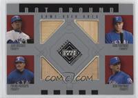 Juan Gonzalez, Ivan Rodriguez, Rafael Palmeiro, Alex Rodriguez