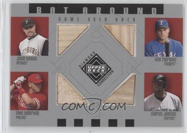 2002 Upper Deck Diamond Connection - Bat Around #BA-KRLJ - Jason Kendall, Ivan Rodriguez, Mike Lieberthal, Charles Johnson