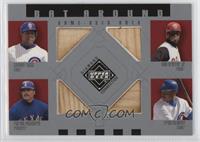 Sammy Sosa, Ken Griffey Jr., Rafael Palmeiro, Fred McGriff