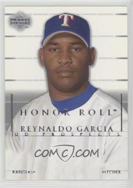 2002 Upper Deck Honor Roll - [Base] #184 - UD Prospects - Reynaldo Garcia