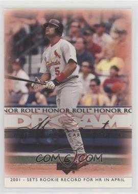 2002 Upper Deck Honor Roll - [Base] #36 - Dream Moments - Albert Pujols