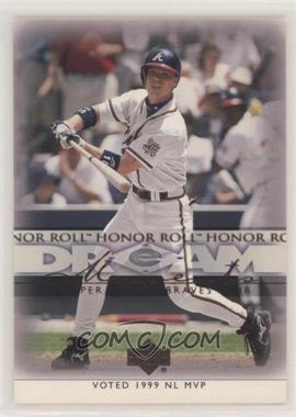 2002 Upper Deck Honor Roll - [Base] #46 - Dream Moments - Chipper Jones