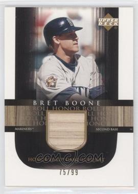 2002 Upper Deck Honor Roll - Game-Used Bat #B-BB3 - Bret Boone /99