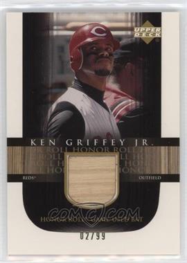 2002 Upper Deck Honor Roll - Game-Used Bat #B-KG3 - Ken Griffey Jr. /99
