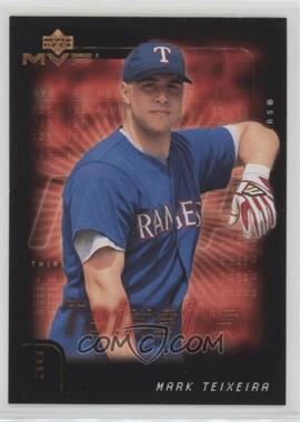 2002 Upper Deck MVP - [Base] #73 - Mark Teixeira