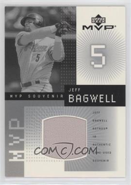 2002 Upper Deck MVP - Souvenir Jerseys #J-JB.1 - Jeff Bagwell