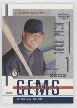 2002 Upper Deck Minor League Baseball - [Base] #240 - Draft Day Gems - Nick Swisher