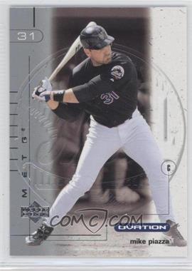 2002 Upper Deck Ovation - [Base] - Silver #49 - Mike Piazza