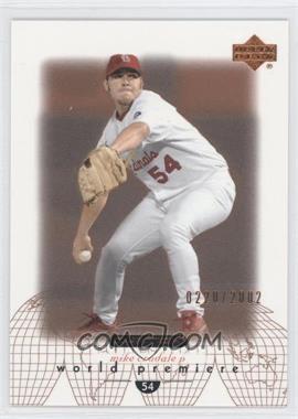 2002 Upper Deck Ovation - [Base] #175 - World Premiere - Mike Crudale /2002