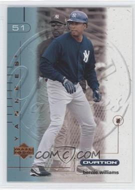 2002 Upper Deck Ovation - [Base] #25 - Bernie Williams